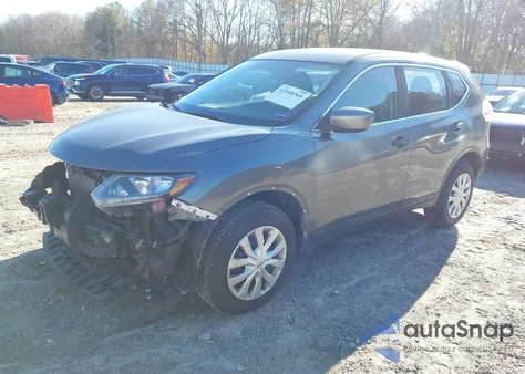 2016 Nissan Rogue S из США, поврежденный, VIN JN8AT2MV9GW147328